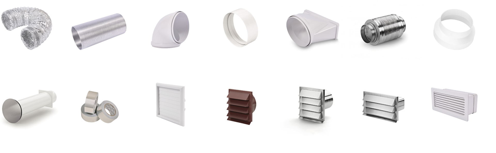 cooker hood wall grilles and vents amny colours